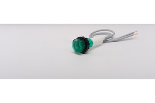 S Serisi Plastik LED'li 230V AC Yeşil 10 mm Sinyal